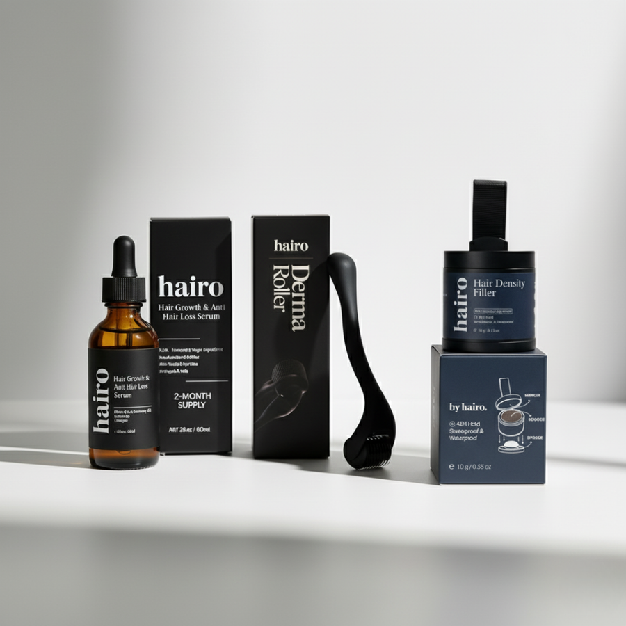 Full Pack | Hair Filler + Serum + Derma Roller